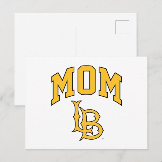Long Beach State mama Briefkaart (Voorkant / Achterkant)