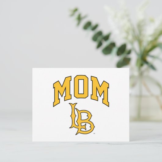 Long Beach State mama Briefkaart (Staand voorkant)