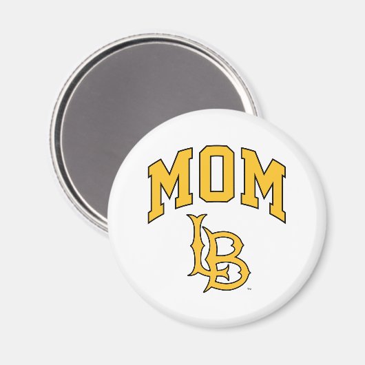 Long Beach State mama Magneet (Voorkant / Achterkant)