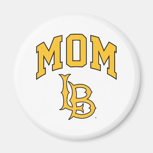Long Beach State mama Magneet (Voorkant)