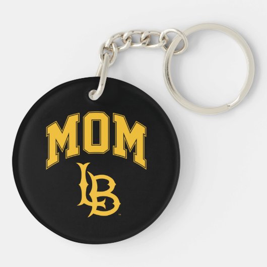 Long Beach State mama Sleutelhanger (Achterkant)
