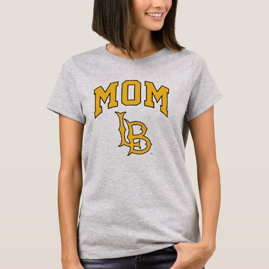 Long Beach State mama T-shirt (Voorkant)