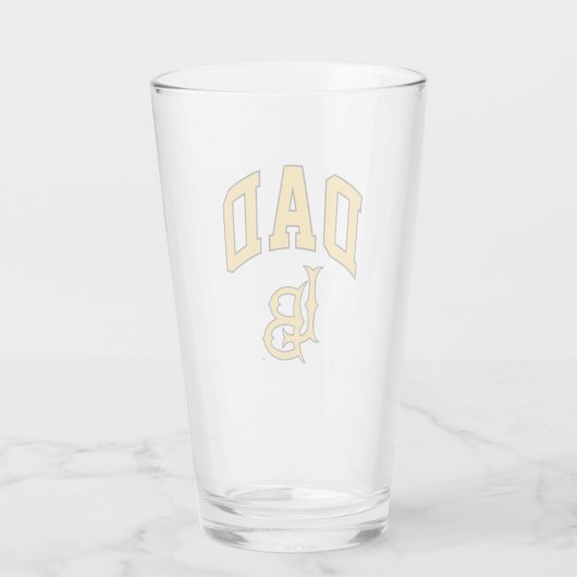 Long Beach State papa Glas (Achterkant)
