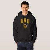 Long Beach State papa Hoodie (Voorkant volledig)