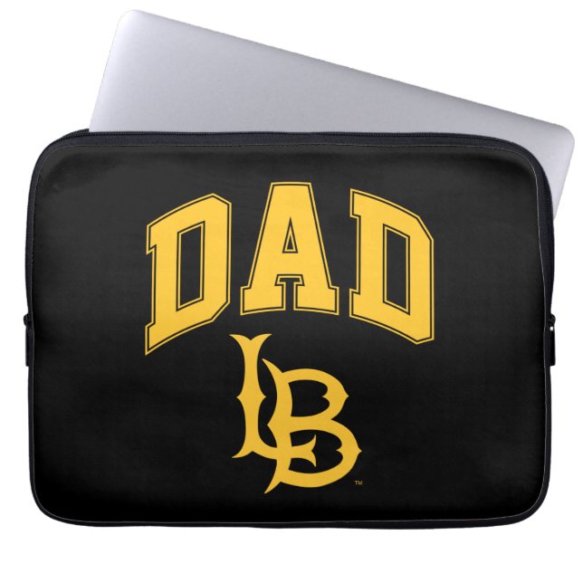 Long Beach State papa Laptop Sleeve (Voorkant)
