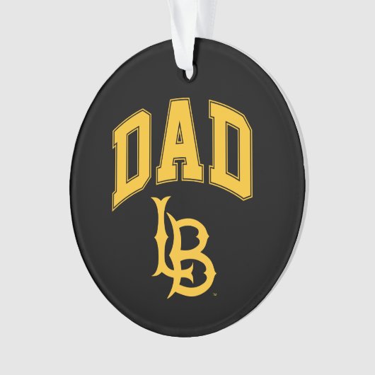 Long Beach State papa Ornament (voorkant)
