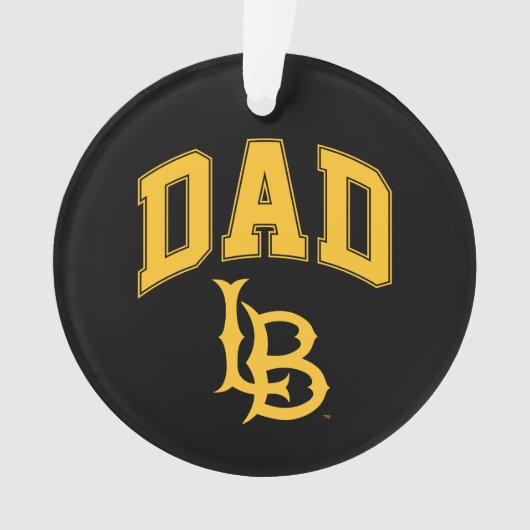 Long Beach State papa Ornament (voorkant)