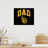 Long Beach State papa Poster (Keuken)