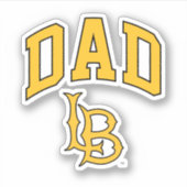 Long Beach State papa Sticker (Voorkant)