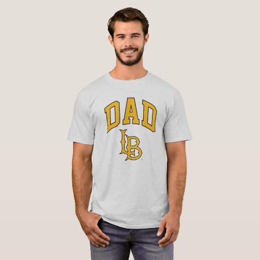 Long Beach State papa T-shirt (Voorkant volledig)