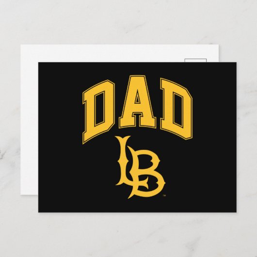 Long Beach State papa Uitnodiging Briefkaart (Voorkant / Achterkant)