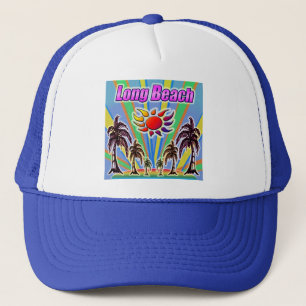 Long Beach Summer Love Hoed Trucker Pet
