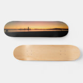 Long Beach sunset deck Skateboard (Horizontaal)