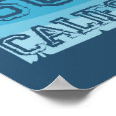 Long Beach Surf California Poster (Hoek)