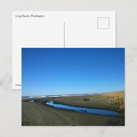 Long Beach, Washington Briefkaart (Voorkant / Achterkant)