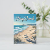 Long Beach, Washington Briefkaart (Staand voorkant)