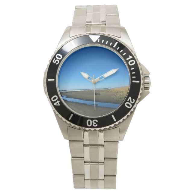 Long Beach, Washington Horloge (Voorkant)