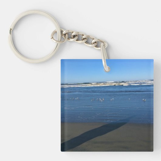 Long Beach, Washington Sleutelhanger (voorkant)