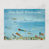 Long Beach, Washington Travel foto Briefkaart (Voorkant)