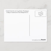 Long Beach, Washington Travel foto Briefkaart (Achterkant)