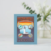 Long Beach, WashingtonTravel Briefkaart (Staand voorkant)