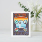 Long Beach, WashingtonTravel Briefkaart (Staand voorkant)
