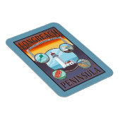 Long Beach, WashingtonTravel Magneet (Rechterzijde)