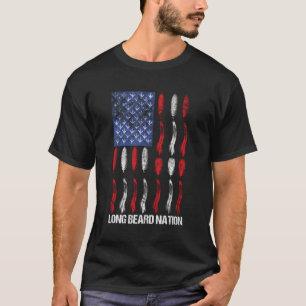 Long Beard Nation Turkey Hunting T-shirt