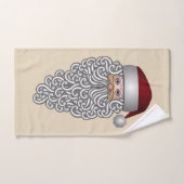Long Beard Santa Bad Handdoek (Handdoek)
