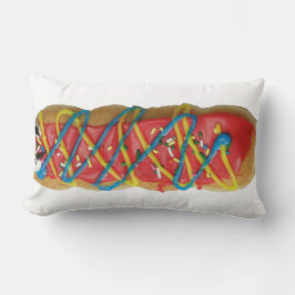 Long Bismark Doughnut Donut Snack Food Kussen