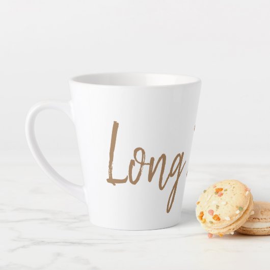 Long Black koffieliefhebbers espresso Latte Mok (In situ)