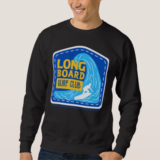 Long Board Surf Club Viering Van De Zomer Trui (Voorkant)