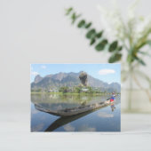 Long Boat Briefkaart (Staand voorkant)