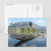 Long Boat Briefkaart (Voorkant / Achterkant)