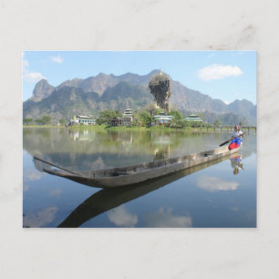 Long Boat Briefkaart