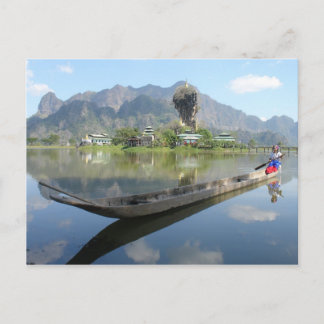 Long Boat Briefkaart