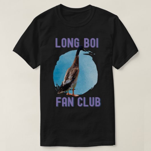 Long Boi York Fan Club 1 T-shirt (Design voorkant)