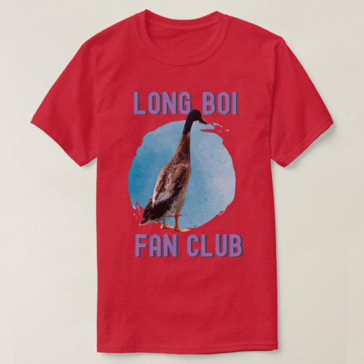 Long Boi York Fan Club T-shirt (Design voorkant)