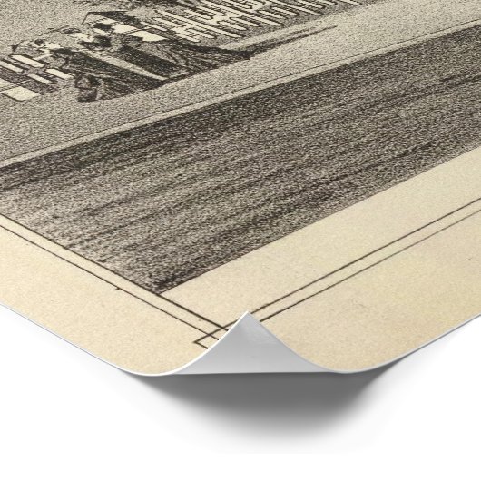 Long Branch Graded School, Long Branch, NJ Poster (Hoek)