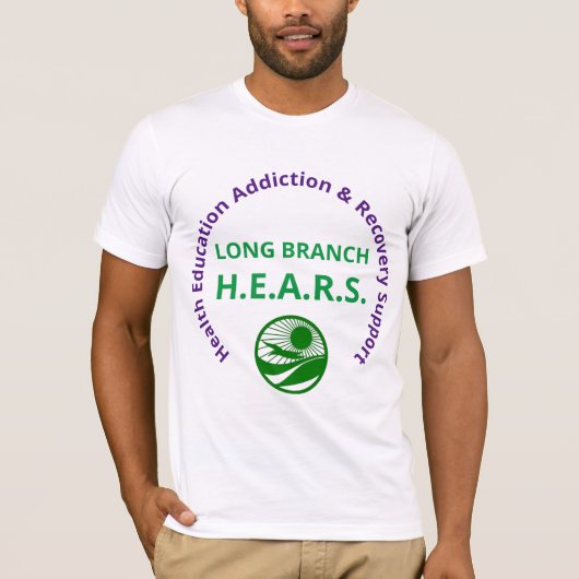 Long Branch HEARS Logo T Shirt (Voorkant)