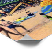 Long Branch New Jersey Bathing Beach Poster (Hoek)