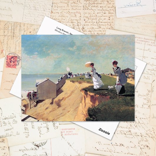 Long Branch, New Jersey Winslow Homer Briefkaart