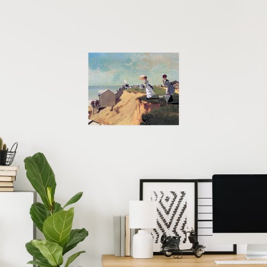 Long Branch New Jersey Winslow Homer Poster (Thuiskantoor)
