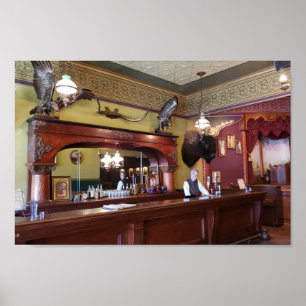 Long Branch Saloon, Boot Hill, Dodge City KS Poster