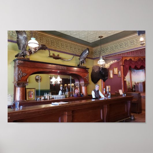 Long Branch Saloon, Boot Hill, Dodge City KS Poster (Voorkant)