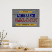 Long Branch Saloon Poster (Keuken)