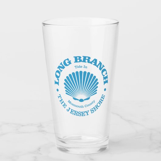 Long Branch (zeeschelp) Glas (Voorkant)