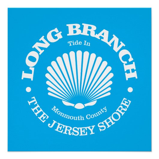 Long Branch (zeeschelp) Perfect Poster (Voorkant)