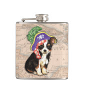 Long Coat Chihuahua Pirate Heupfles (Voorkant)