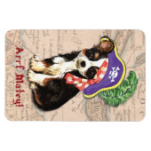 Long Coat Chihuahua Pirate Magneet (Horizontaal)